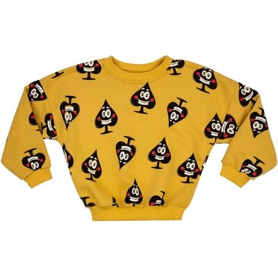 Junior Sweatshirt Raspberry Republic Jaune 70/73 Junior Sweatshirt Raspberry Republic Jaune 70/73
