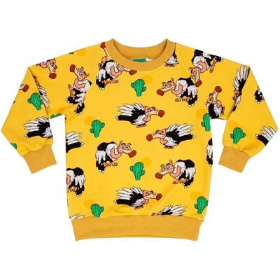 Junior Sweatshirt Raspberry Republic Jaune 70/73 Junior Sweatshirt Raspberry Republic Jaune 70/73