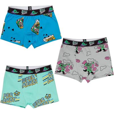Kinderboxershorts Raspberry Republic (x3) Multicolore 70/73 Kinderboxershorts Raspberry Republic (x3) Multicolore 70/73