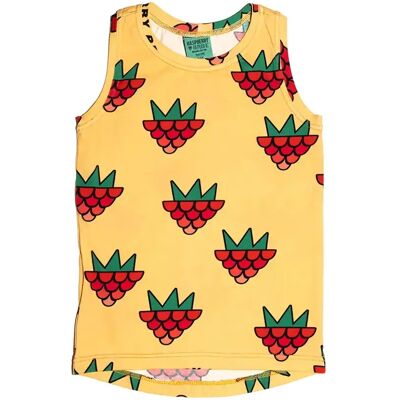 Kindertanktop Raspberry Republic Jaune 70/73 Kindertanktop Raspberry Republic Jaune 70/73