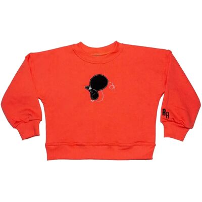 Meisjes Sweatshirt Raspberry Republic Orange 64/67 Meisjes Sweatshirt Raspberry Republic Orange 64/67
