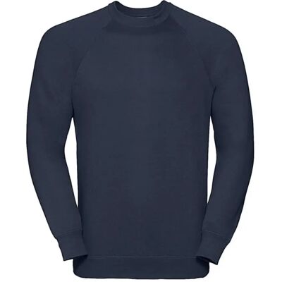 Sweatshirt Russell Athletic Classic Raglan Bleu 3XL Sweatshirt Russell Athletic Classic Raglan Bleu 3XL
