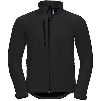 Softshell windjack Russell Athletic Noir 4XL Softshell windjack Russell Athletic Noir 4XL