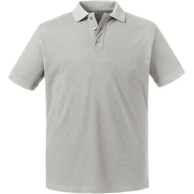 Polo Russell Athletic Pure Organic Gris 2XL Polo Russell Athletic Pure Organic Gris 2XL