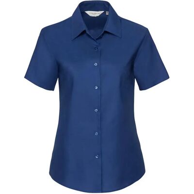 Dameshemd Russell Athletic Classic Oxford Bleu 5XL Dameshemd Russell Athletic Classic Oxford Bleu 5XL