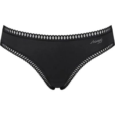 Damesslipjes Sloggi GO Crush Mini (x3) Noir M Damesslipjes Sloggi GO Crush Mini (x3) Noir M