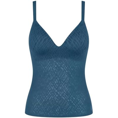 Damestanktop Sloggi Zero Feel Bliss The Up Push Up Bleu L Damestanktop Sloggi Zero Feel Bliss The Up Push Up Bleu L