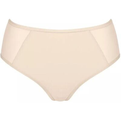 Damesslip met hoge taille Sloggi Soft Adapt Beige L Damesslip met hoge taille Sloggi Soft Adapt Beige L