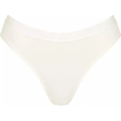 Damesslip met hoge taille Sloggi Go Casual Blanc L Damesslip met hoge taille Sloggi Go Casual Blanc L