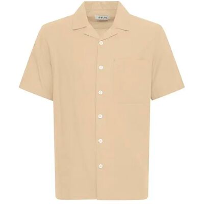 Shirt Solid Allan Cuba Beige S Shirt Solid Allan Cuba Beige S