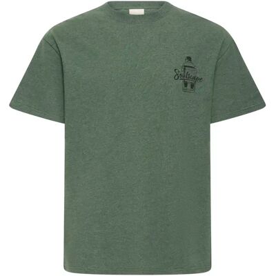 T-shirt Solid Theon Vert L T-shirt Solid Theon Vert L