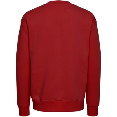 Sweatshirt Solid Lenz Rouge L Sweatshirt Solid Lenz Rouge L