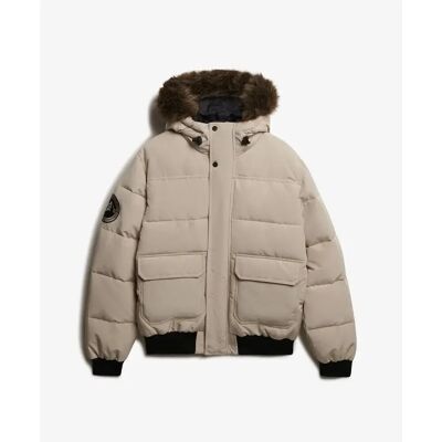 Bomber Superdry Everest Gris XL Bomber Superdry Everest Gris XL