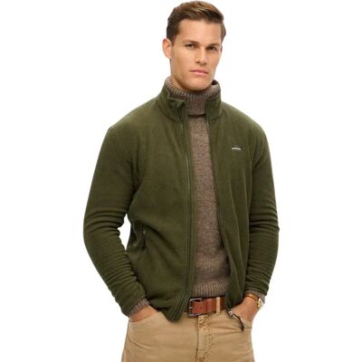 Fleece met rits Superdry Vert M Fleece met rits Superdry Vert M