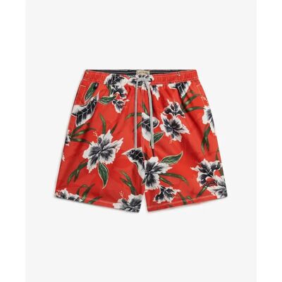 Zwemshort Superdry Hawaiian 16 Rouge M Zwemshort Superdry Hawaiian 16 Rouge M