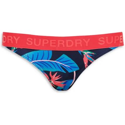 Dameszwembroekje klassiek Superdry Bleu XS Dameszwembroekje klassiek Superdry Bleu XS