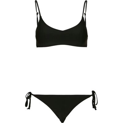 Urban Classics Damesbikini Urban Classic Strape Noir 2XL Urban Classics Damesbikini Urban Classic Strape Noir 2XL