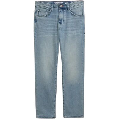 Straight Jeans met zijzakken aan de voorkant Tom Tailor Marvin Bleu 30x34 Straight Jeans met zijzakken aan de voorkant Tom Tailor Marvin Bleu 30x34