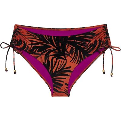 Zwemshort met verstelbare zijkanten voor dames Triumph Summer Palm Marron 42 Zwemshort met verstelbare zijkanten voor dames Triumph Summer Palm Marron 42
