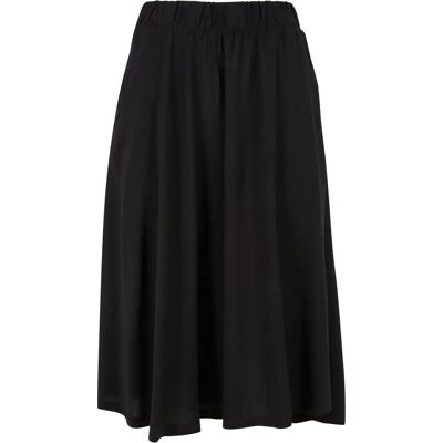 Damesrok van viscose Urban Classics Noir 3XL Damesrok van viscose Urban Classics Noir 3XL