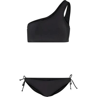Vrouwelijk asymmetrisch 2-delig zwempak Urban Classics Noir S Vrouwelijk asymmetrisch 2-delig zwempak Urban Classics Noir S