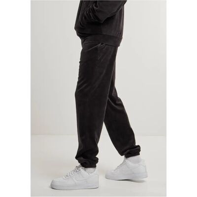 URBAN CLASSICS Velvet Trackpants - Joggingbroek - Effen - Normale pasvorm URBAN CLASSICS Velvet Trackpants - Joggingbroek - Effen - Normale pasvorm