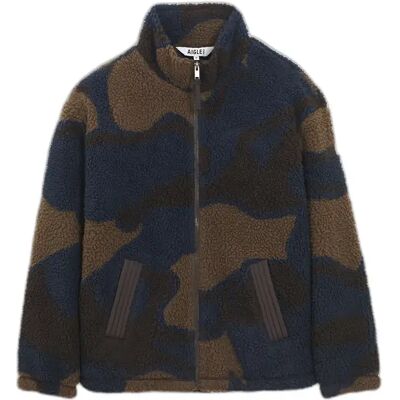 Sherpa Print Fleece Aigle Bleu XL Sherpa Print Fleece Aigle Bleu XL