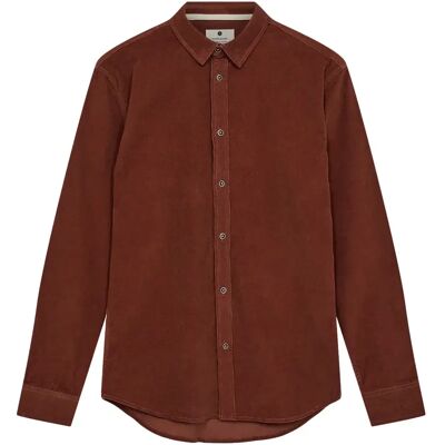Shirt Anerkjendt Leif Solid Cord Orange M Shirt Anerkjendt Leif Solid Cord Orange M