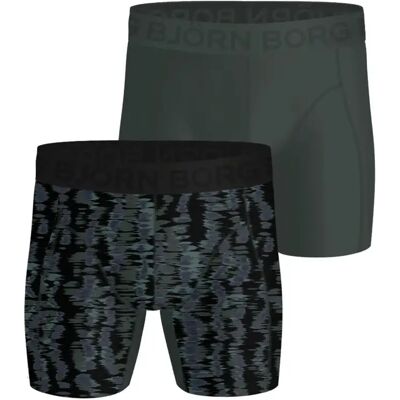 Ultra-light Microfibre Boxer Björn Borg Sports Lightweight (x2) Multicolore 2XL Ultra-light Microfibre Boxer Björn Borg Sports Lightweight (x2) Multicolore 2XL
