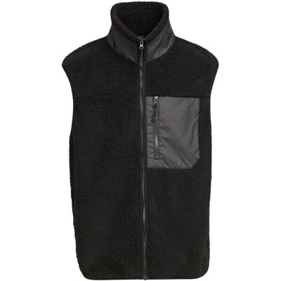 Mouwloos fleece Build Your Brand Sherpa Noir 5XL Mouwloos fleece Build Your Brand Sherpa Noir 5XL