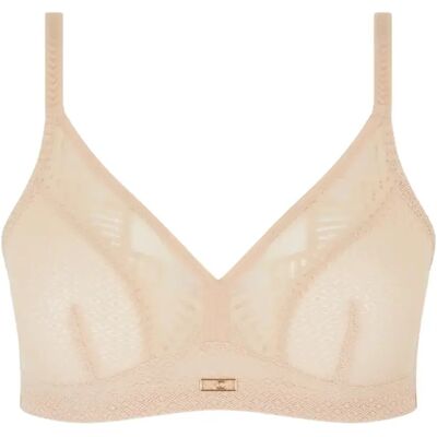 Bralette zonder beugels ondersteuning dames Chantelle Origins Beige 95B Bralette zonder beugels ondersteuning dames Chantelle Origins Beige 95B