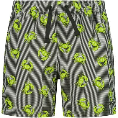 Gestreepte zwemshort met krabmotief kind CMP Vert 8 jaar Gestreepte zwemshort met krabmotief kind CMP Vert 8 jaar