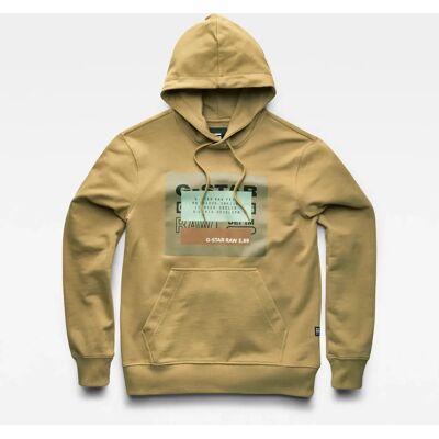 Hooded sweatshirt G-Star Originals Groen M Hooded sweatshirt G-Star Originals Groen M