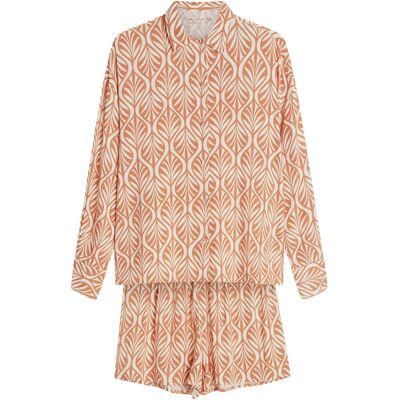 Damespyjama's Henderson Denise Orange S Damespyjama's Henderson Denise Orange S