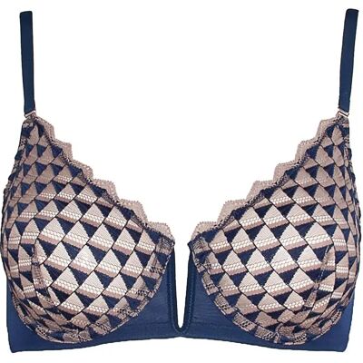 Beugelbeha voor dames Huit Dancing Queen Blauw 85D Beugelbeha voor dames Huit Dancing Queen Blauw 85D