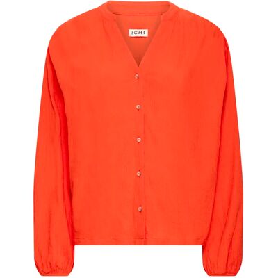 Vrouwenblouse Ichi IHLifana Rouge 36 Vrouwenblouse Ichi IHLifana Rouge 36