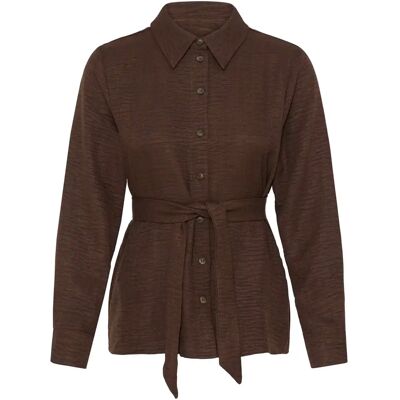 Vrouwenblouse Ichi IHKativo Rouge 36 Vrouwenblouse Ichi IHKativo Rouge 36