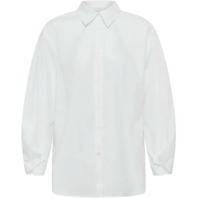 Dameshemd met lange mouwen KAFFE KAmathilde Blanc 46 Dameshemd met lange mouwen KAFFE KAmathilde Blanc 46