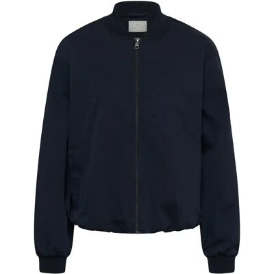 Dames bomber KAFFE Lea Smock Bleu 42 Dames bomber KAFFE Lea Smock Bleu 42
