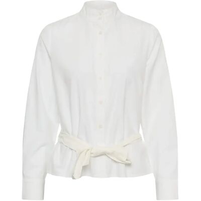 Dameshemd met lange mouwen KAFFE Kagiulia Blanc 46 Dameshemd met lange mouwen KAFFE Kagiulia Blanc 46