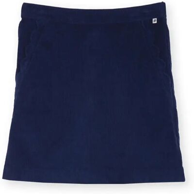 Vrouwenrok Kite Poyntington Cord Bleu 48 Vrouwenrok Kite Poyntington Cord Bleu 48