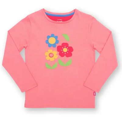 Meisjes-T-shirt met lange mouwen Kite Power Rose 4 jaar Meisjes-T-shirt met lange mouwen Kite Power Rose 4 jaar