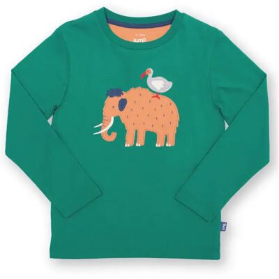 T-shirt met lange mouwen voor babyjongens Kite Woolly Mammoth Vert 9/12 maanden T-shirt met lange mouwen voor babyjongens Kite Woolly Mammoth Vert 9/12 maanden