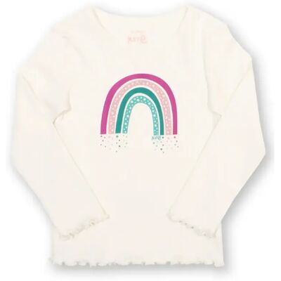 T-shirt met lange mouwen voor babymeisjes Kite Stardust Blanc 3/6 maanden T-shirt met lange mouwen voor babymeisjes Kite Stardust Blanc 3/6 maanden