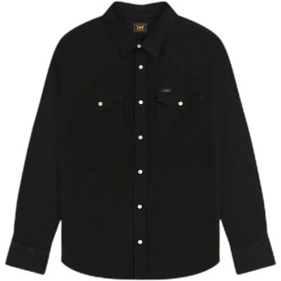 Shirt Lee Regular Western Zwart 2XL Shirt Lee Regular Western Zwart 2XL