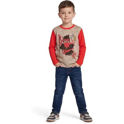 T-shirt kind Lego Wear LWTAJ 221 Rouge 9 jaar oud T-shirt kind Lego Wear LWTAJ 221 Rouge 9 jaar oud
