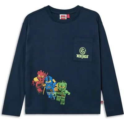 T-shirt kind Lego Wear LWTAJ 711 Bleu 8 jaar T-shirt kind Lego Wear LWTAJ 711 Bleu 8 jaar