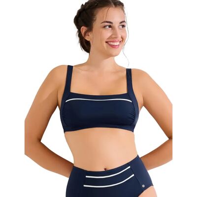 Bikini-top zonder beugels voor dames Lisca Uvita Bleu 42E Bikini-top zonder beugels voor dames Lisca Uvita Bleu 42E