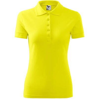 Damespolo Malfini Pique 210 Jaune L Damespolo Malfini Pique 210 Jaune L