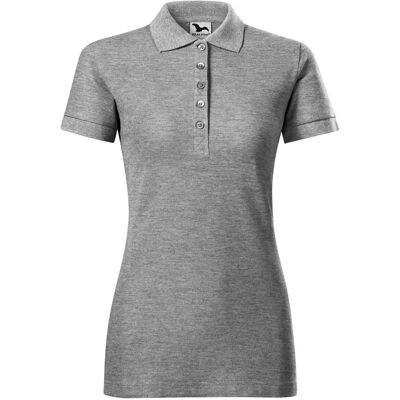 Dikke katoenen polo dames Malfini 216 Gris XS Dikke katoenen polo dames Malfini 216 Gris XS
